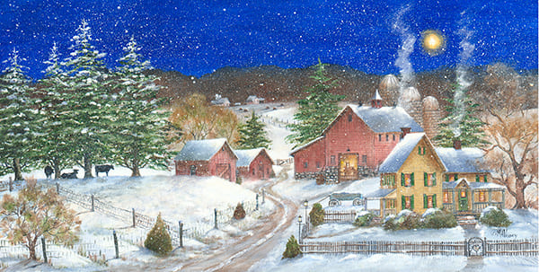 Shelter From the Storm Painting by Mary Ann Vessey